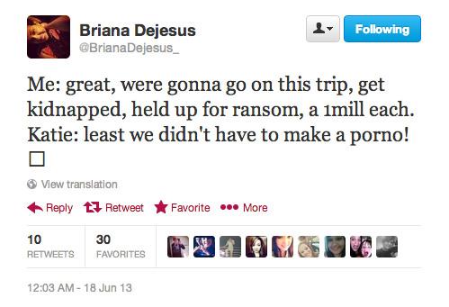 //briana dejesus tweet