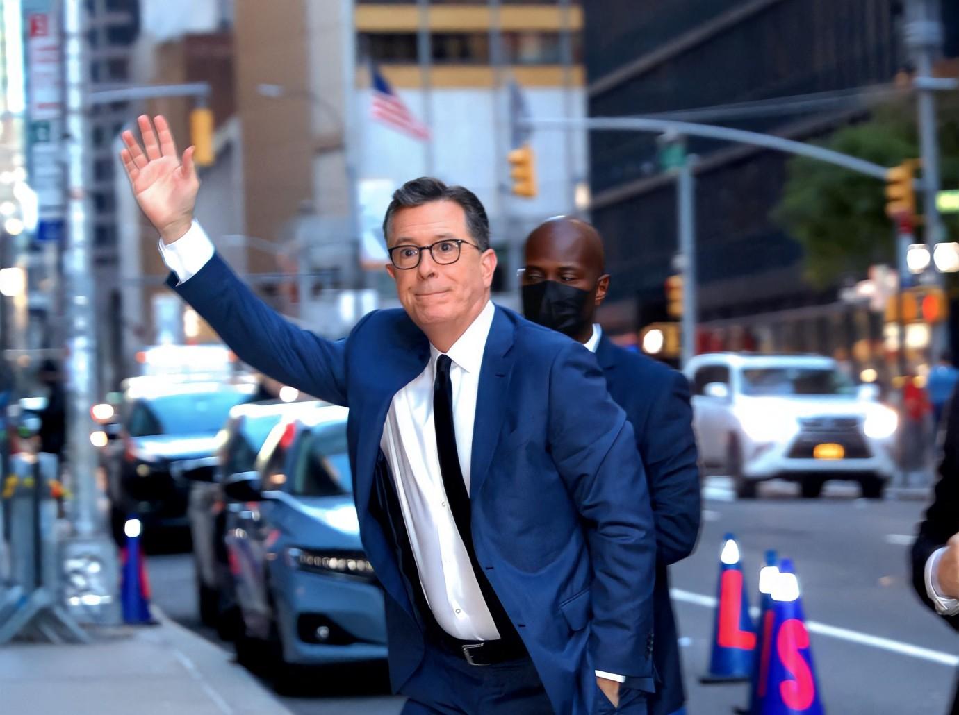 stephen colbert makes dig kid rock singer expresses anti transgender views