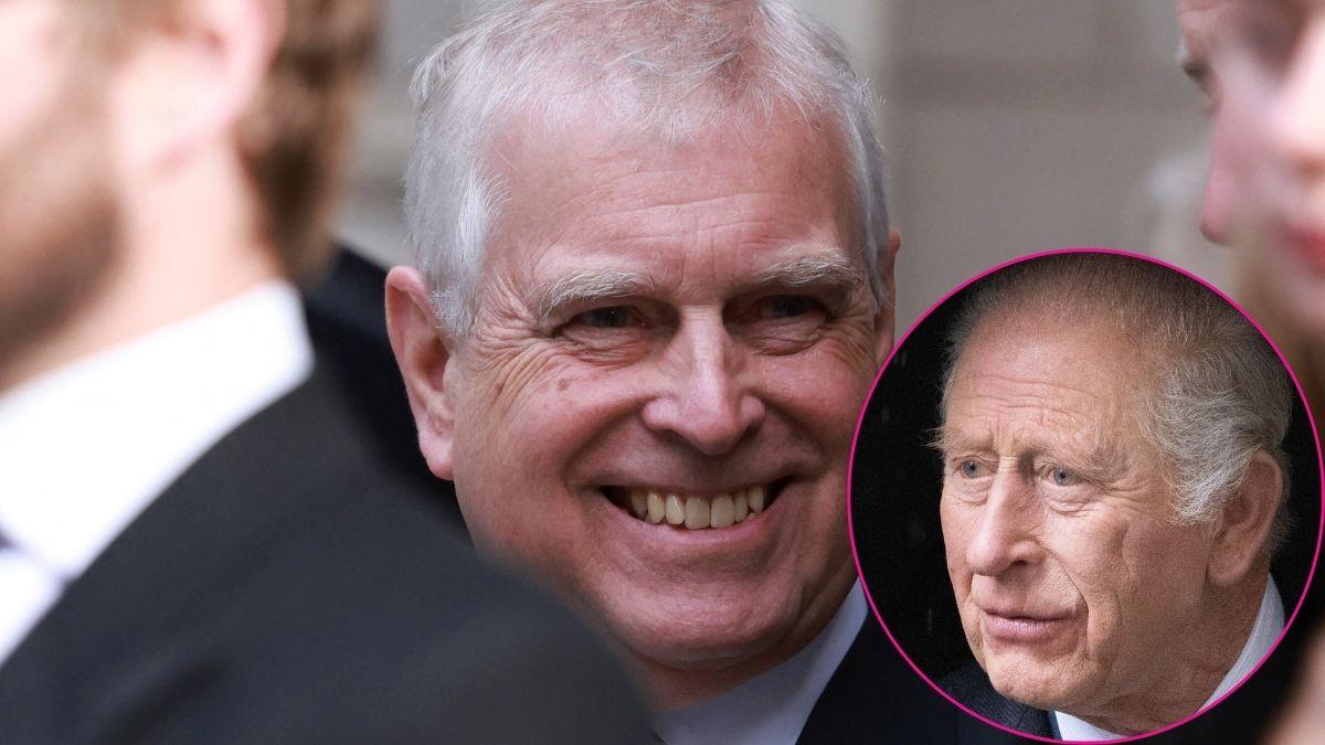image of Ex-Prince Andrew was arrested in February. 