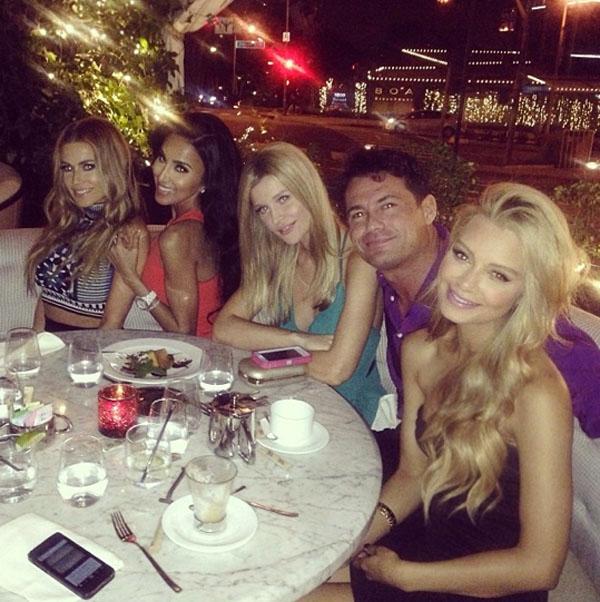 Carmen Electra Lilly Ghalichi Joanna Krupa Roman