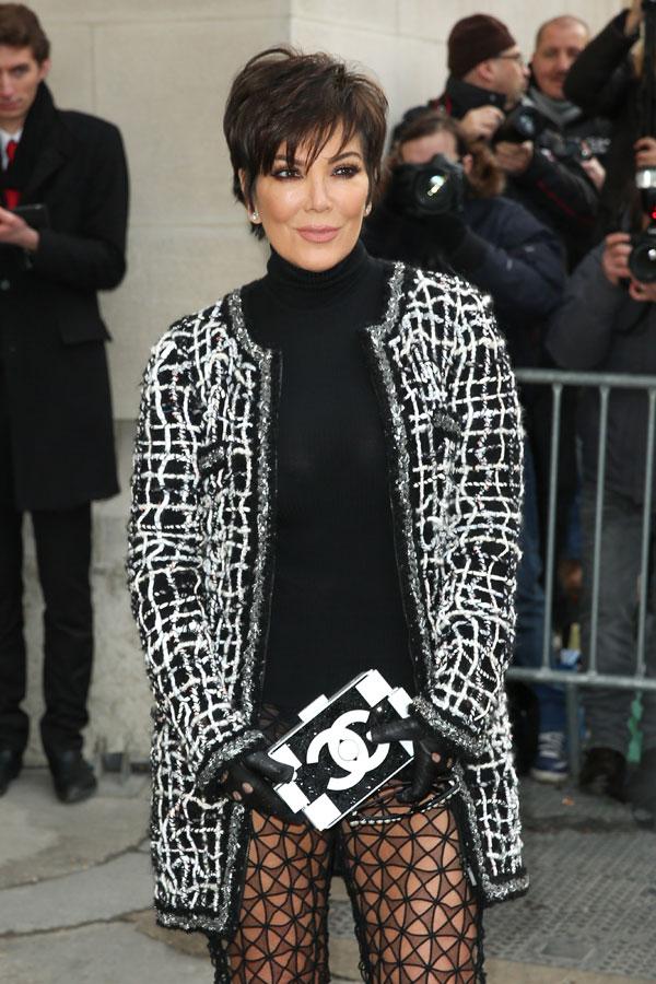 Kris jenner plastic surgery new year splash