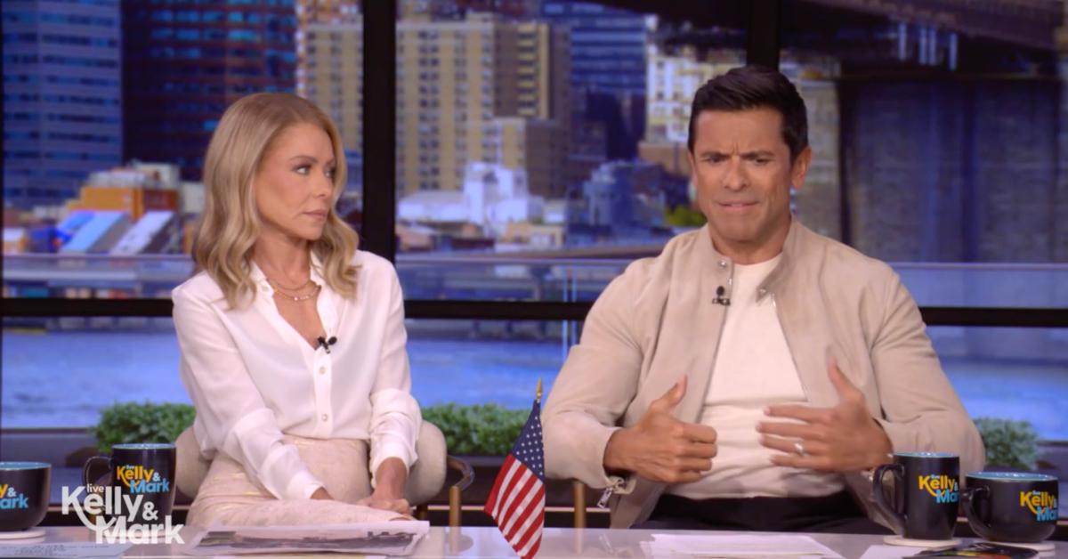 kelly ripa scolds mark consuelos not wearing helmet citi bike nyc
