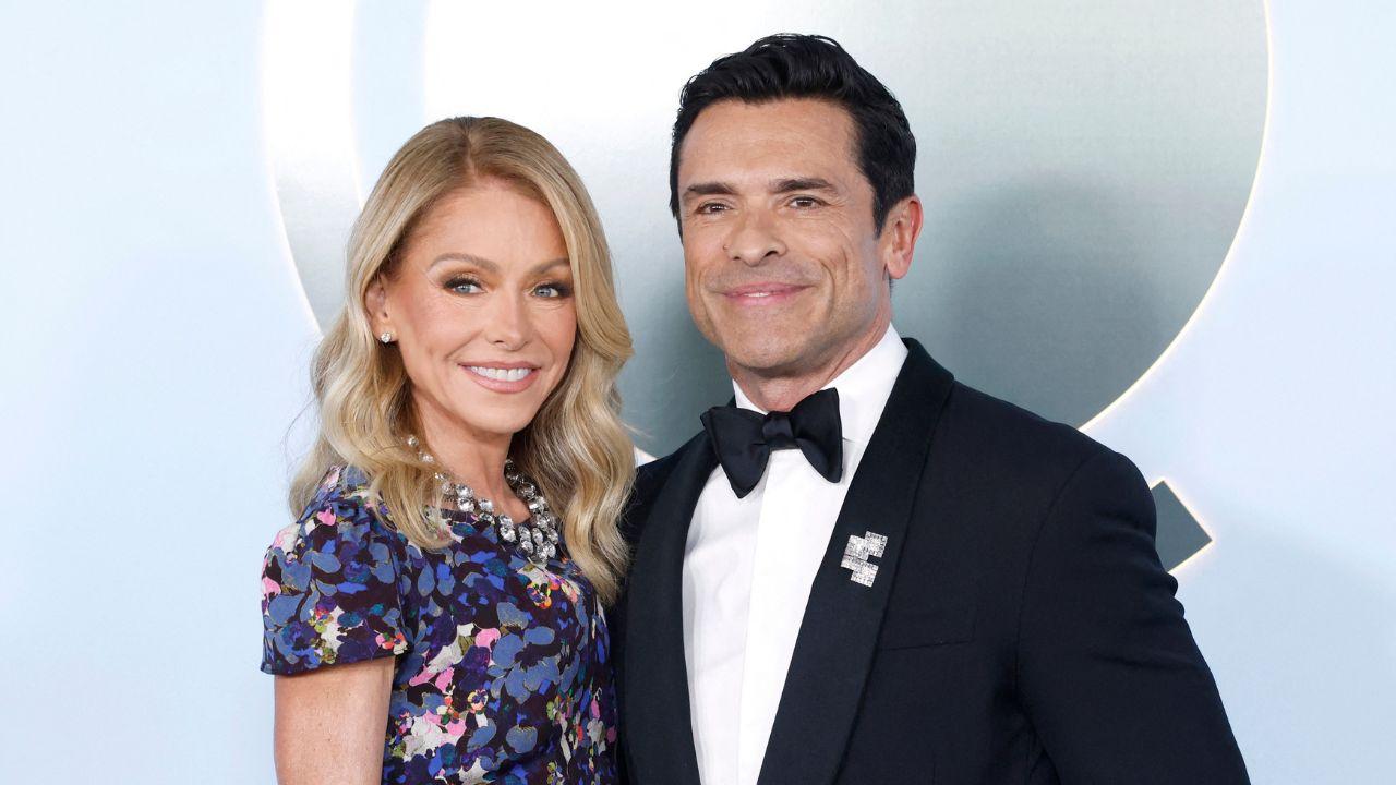 Image of Mark Consuelos emphasized that viewers might as well watch the couple do the viral on-air challenges one last time.