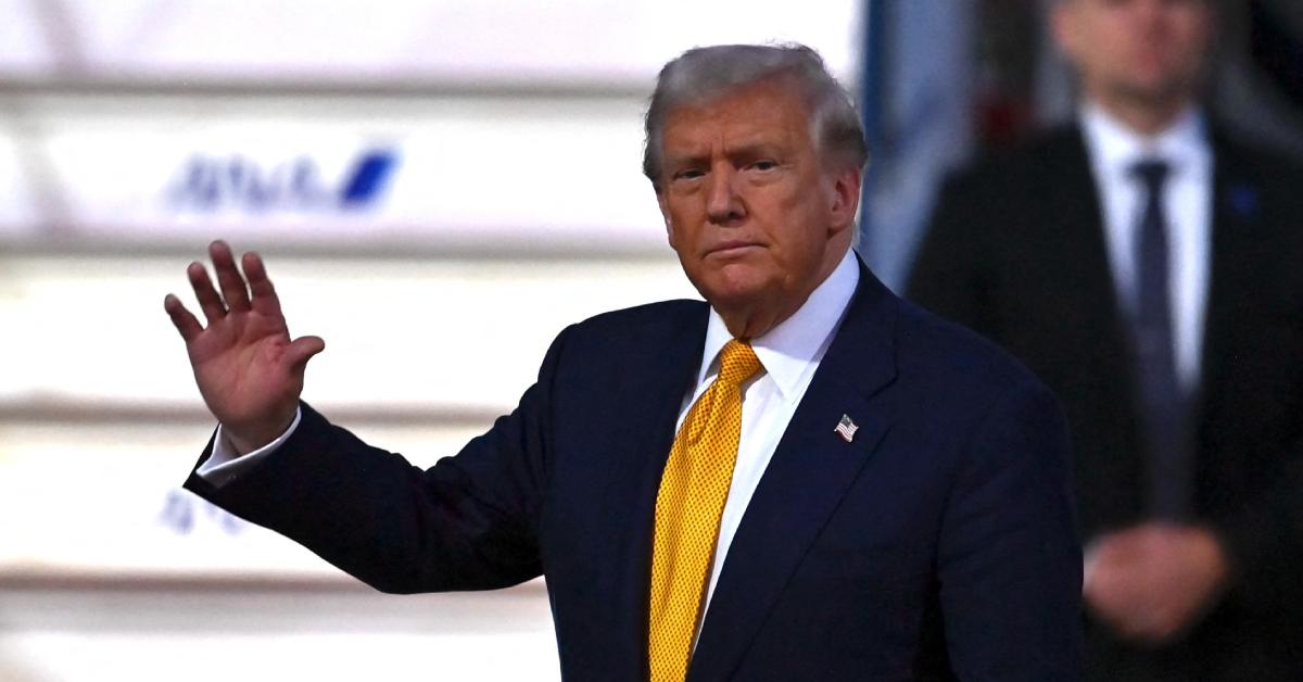 Image of the president refused to rule out running for president in 2028.