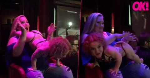 Mama june little person lap dance video