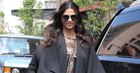 Camila alves pregnant hiding bump hr