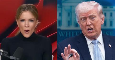 split of Megyn Kelly & Donald Trump.