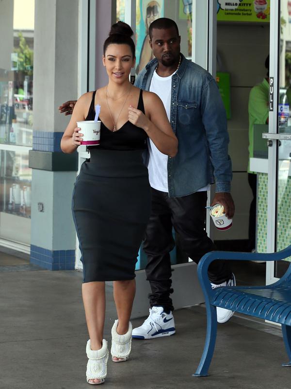 Out With The Old Kanye West Makes Kim Kardashian Throw Out All Her Clothes