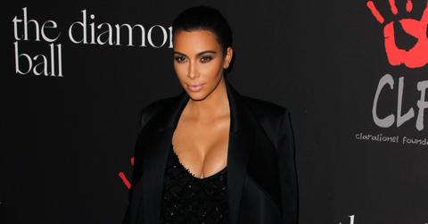 Kim Kardashian arrives at the 1st Annual Diamond Ball