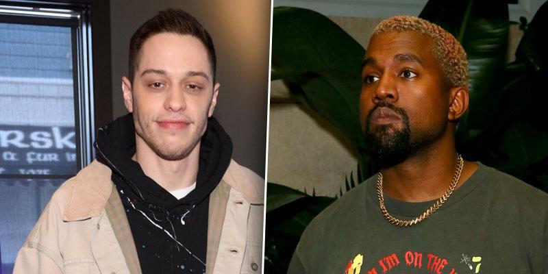 Pete Davidson Kanye West Hangout PP