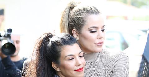 The Kardashian sisters leave Casa Vega