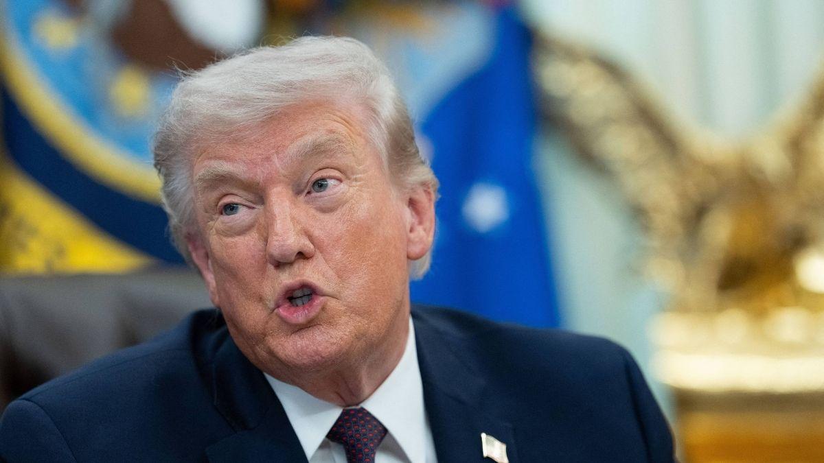 Image of Donald Trump suggested to sue Druski.