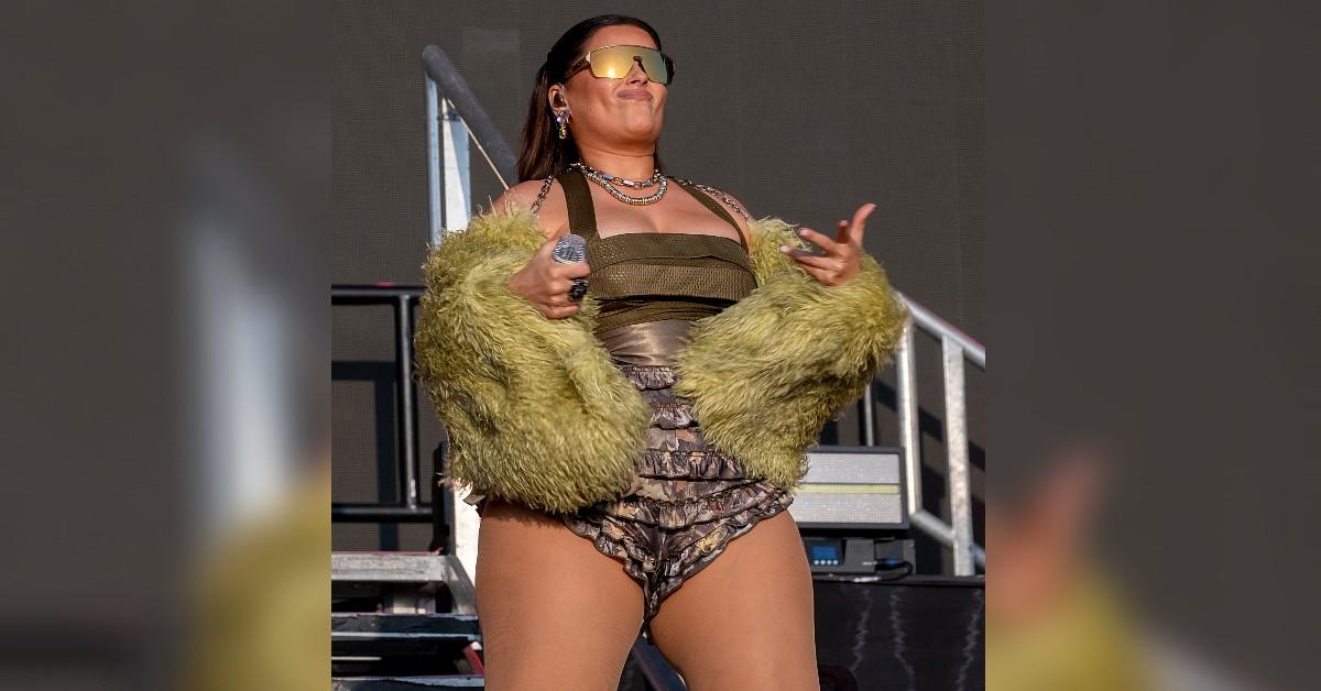 Photo of Nelly Furtado thanked her stylist for tying her look together. 