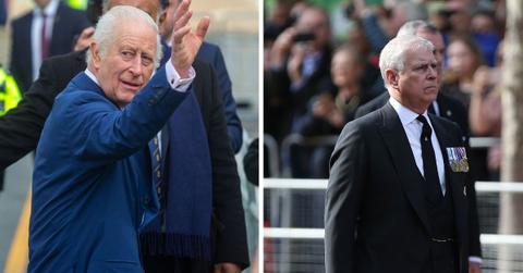 king charles removes treasures prince andrew royal residence