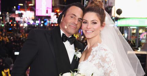 Maria Menounos and Steve Harvey Live from Times Square