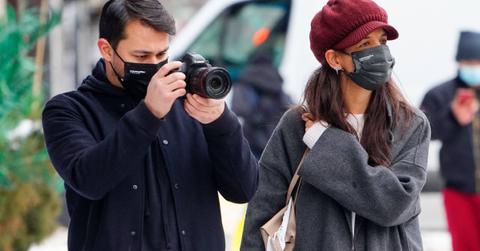 Katie Holmes and Emilio Vitolo Jr.