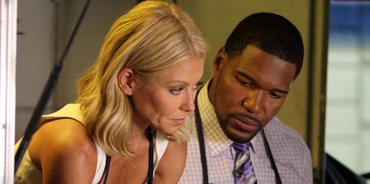 Michael Strahan and Kell Ripa go Live for &#8216;Truckin&#8217; Amazing Cook Off