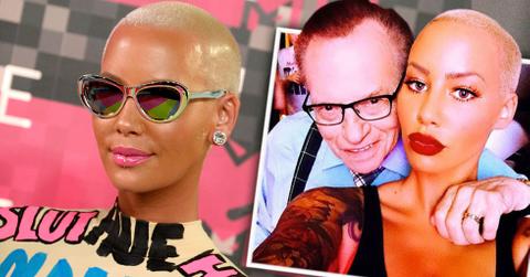 Amber rose larry king friends instagram wiz khalifa back together