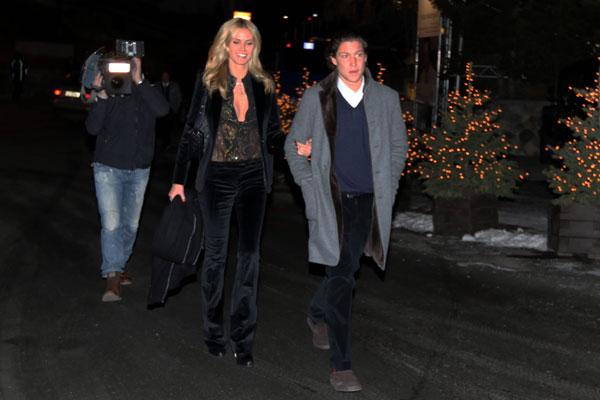 Heidi Klum Smiles Date Night Vito Schnabel