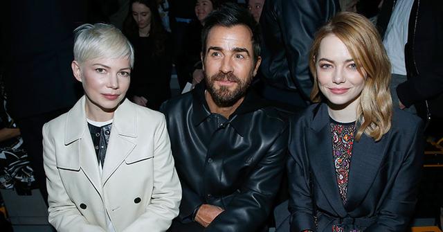 Emma stone justin theroux spotted together main