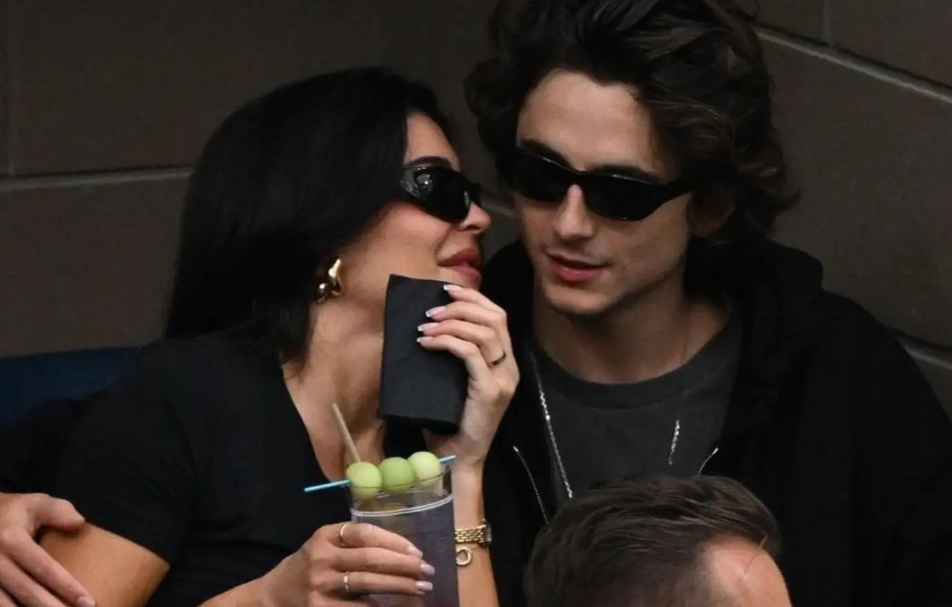 Kylie Jenner spotted wearing ring with Timothee Chalamet at Paris