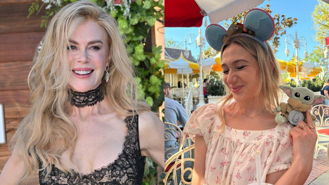 Image of Nicole Kidman and Claire Rowden.