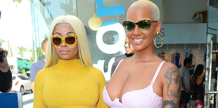 Amber rose blac chyna engagement