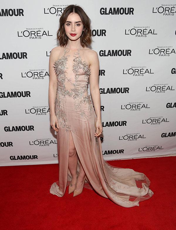 Glamour Woman Of The Year Award Lilly Collins