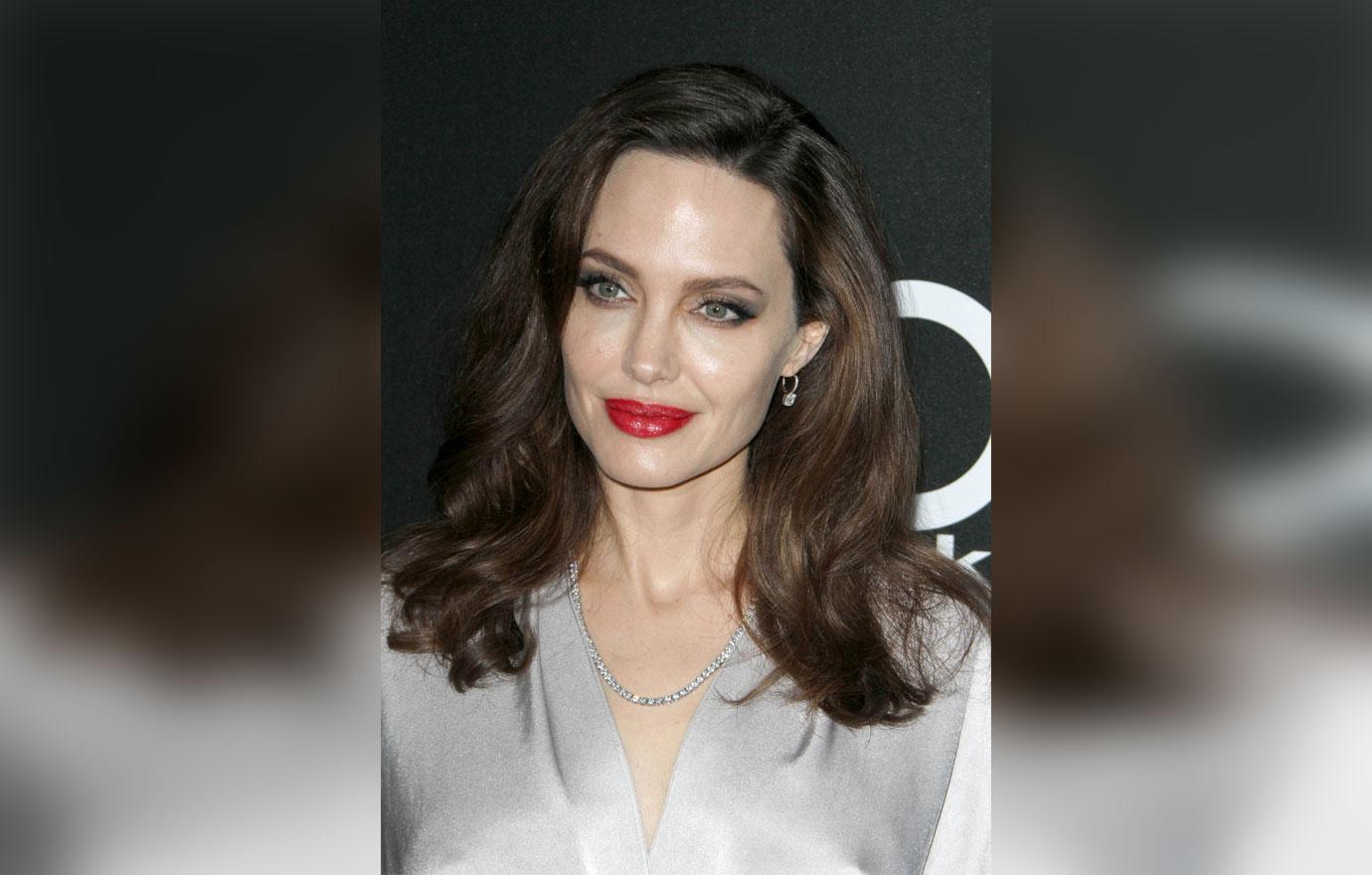 Angelina Jolie close up