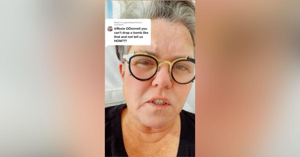 image of Rosie O’Donnell said she still can’t believe her smaller size.