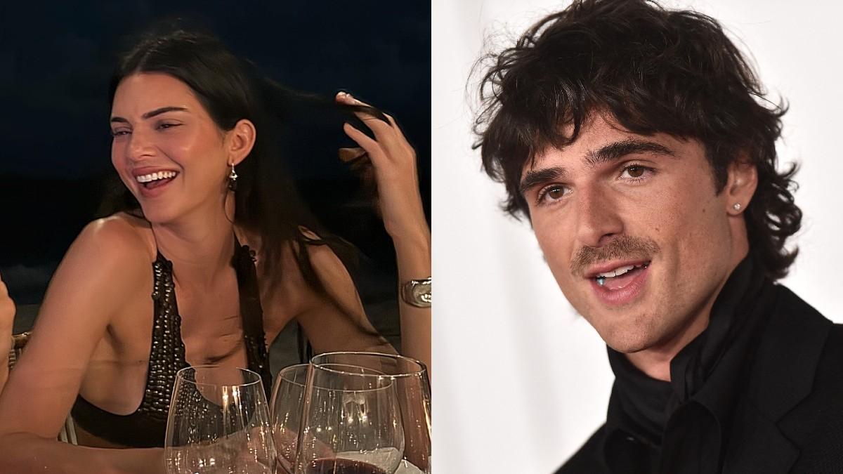 Photo of Kendall Jenner; photo of Jacob Elordi