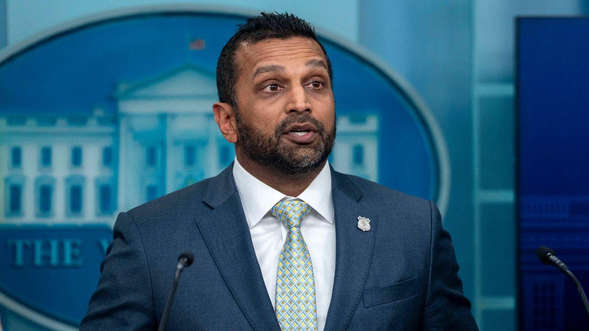 image of Kash Patel stirred controversy when he was caught partying with the U.S. Olympic ice hockey team in February.