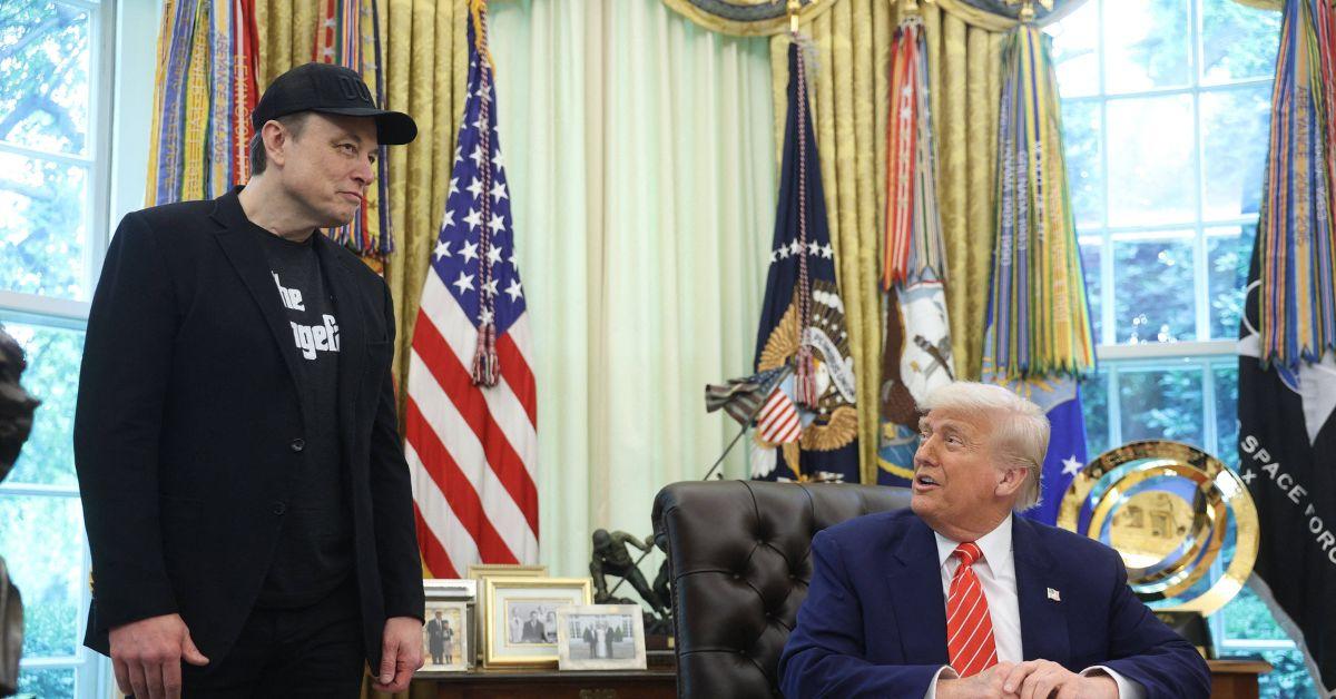 Photo of Elon Musk and Donald Trump