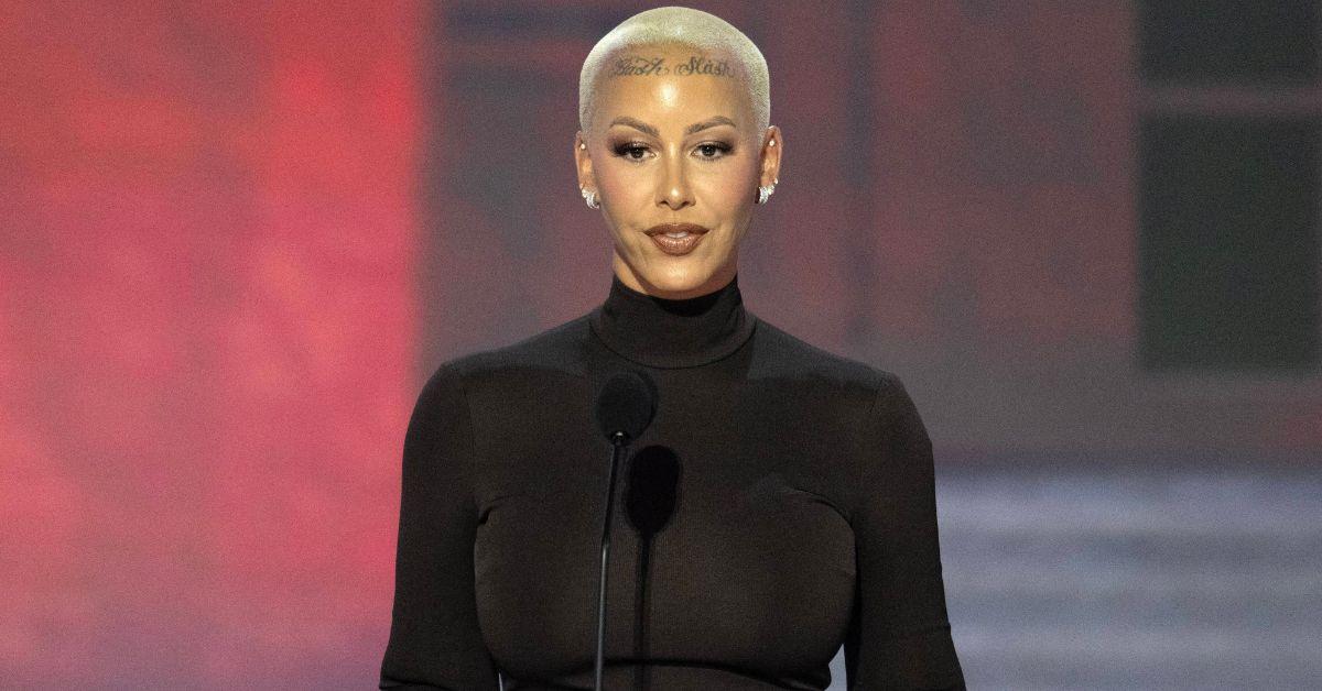 image of Amber Rose spoke at the Republican National Convention in Milwaukee in July 2024.