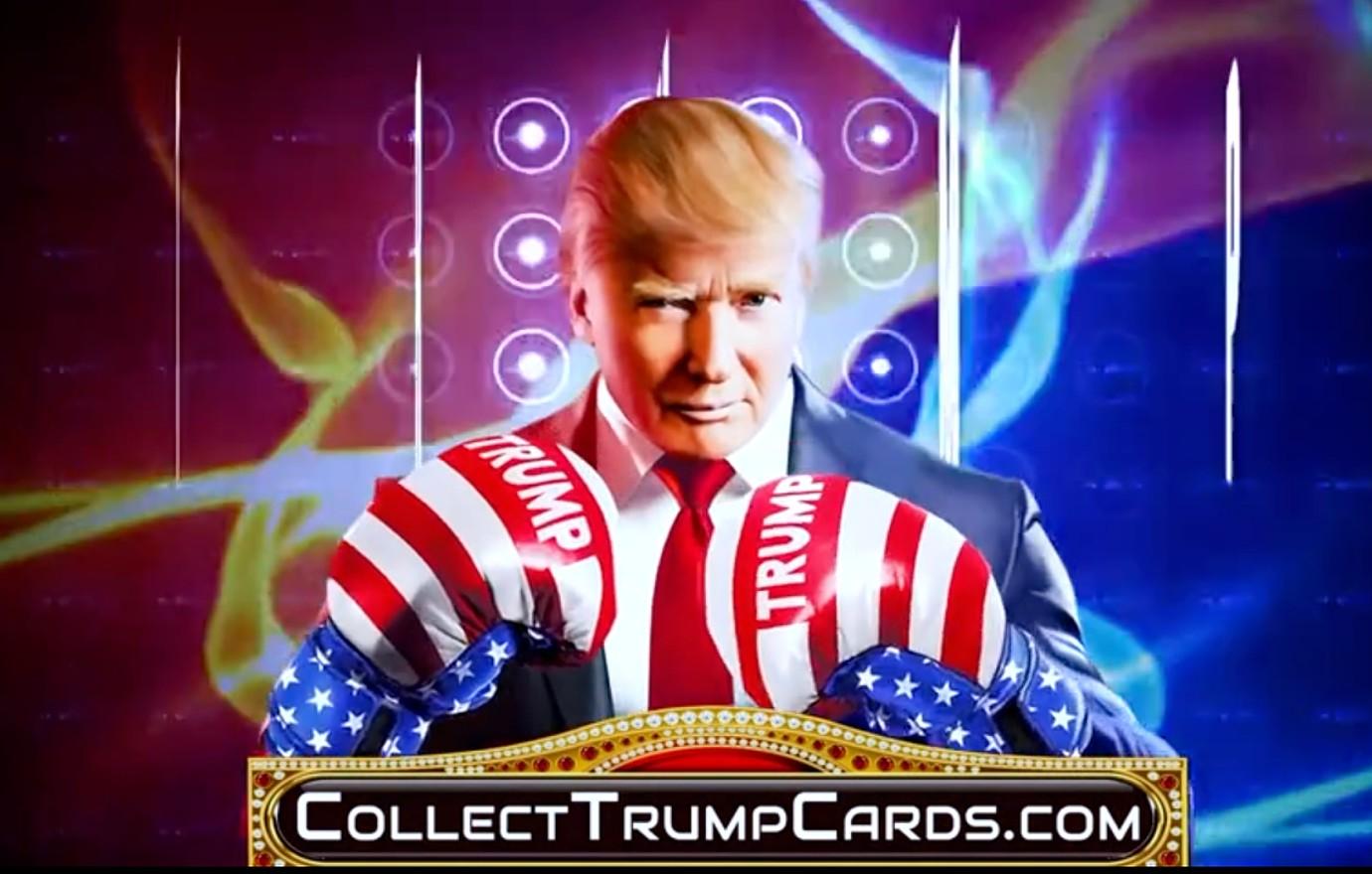 donald trump mocked selling embarrassing nft trading cards