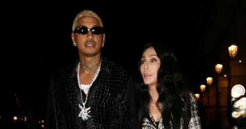 cher alexander edwards together paris fashion week photos