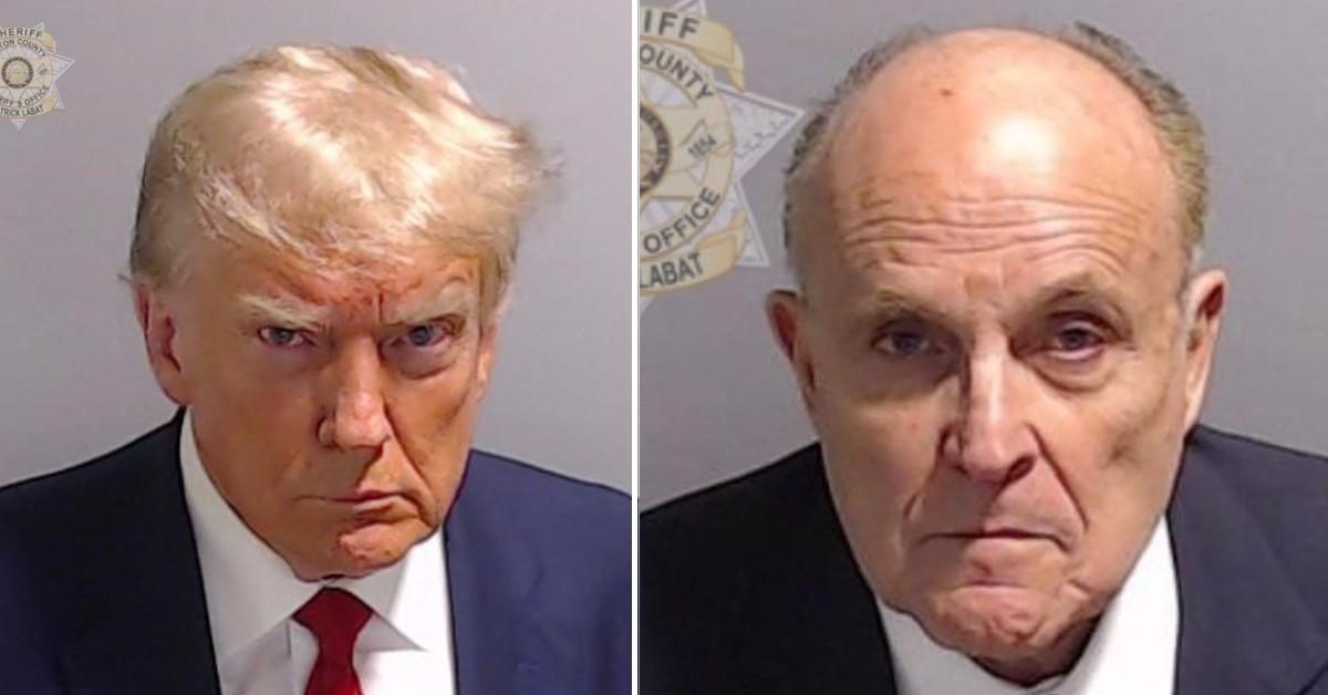 Trump! Giuliani! See Shocking Mugshots From Indictment Arrests