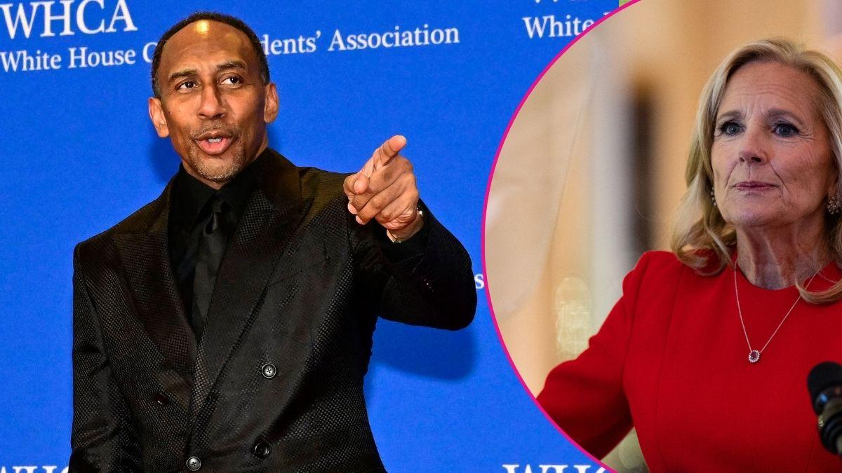Stephen A. Smith,Jill Biden 