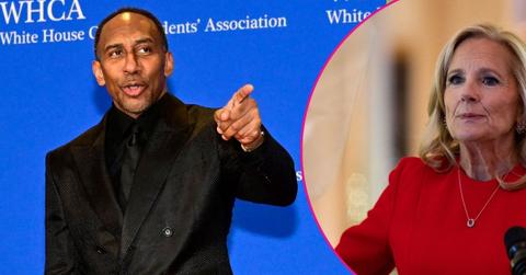 Stephen A. Smith,Jill Biden