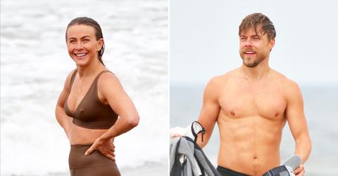 derek hough and julianne hough are spotted hanging out in venice beach ok