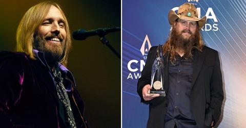 Split photo of Tom Petty and Chris Stapleton