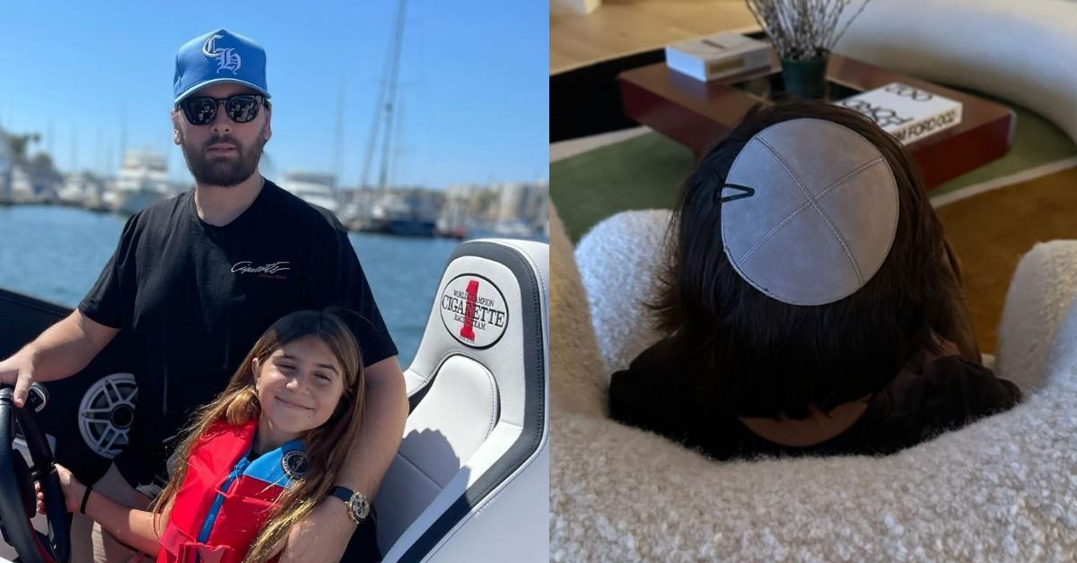 scott disick celebrates passover kourtney kardashians kids photos