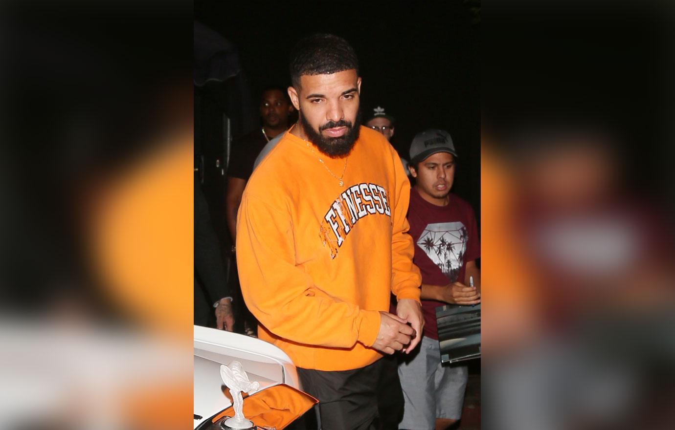 Drake orange sweatshirt