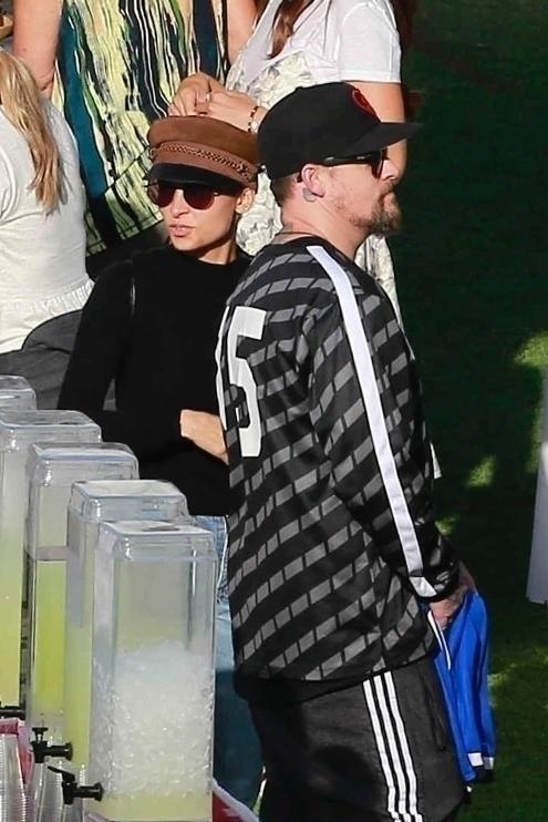 *EXCLUSIVE* Nicole Richie and Joel Madden attend a picnic party