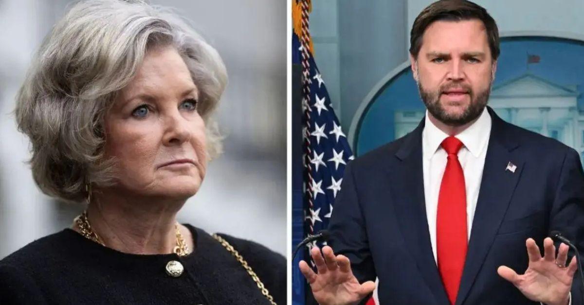 image of The vice president defended Susie Wiles after she called him a 'conspiracy theorist' in her 'Vanity Fair' interview.