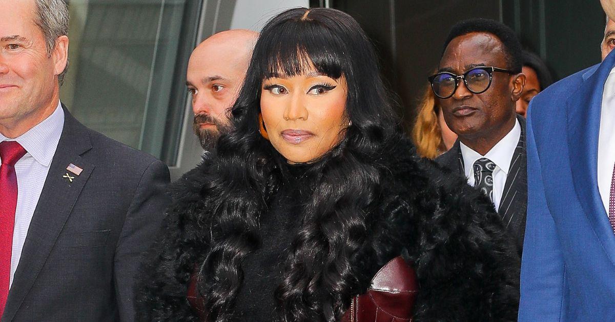 image of Nicki Minaj said she relates to Donald Trump and J.D. Vance.