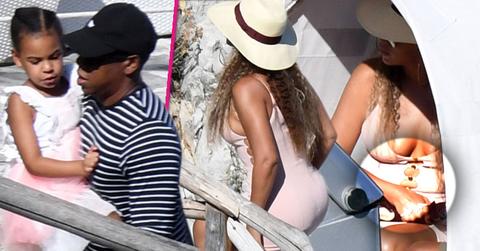 Beyoncé Baby Bump Photos Pregnancy Rumors Jay Z