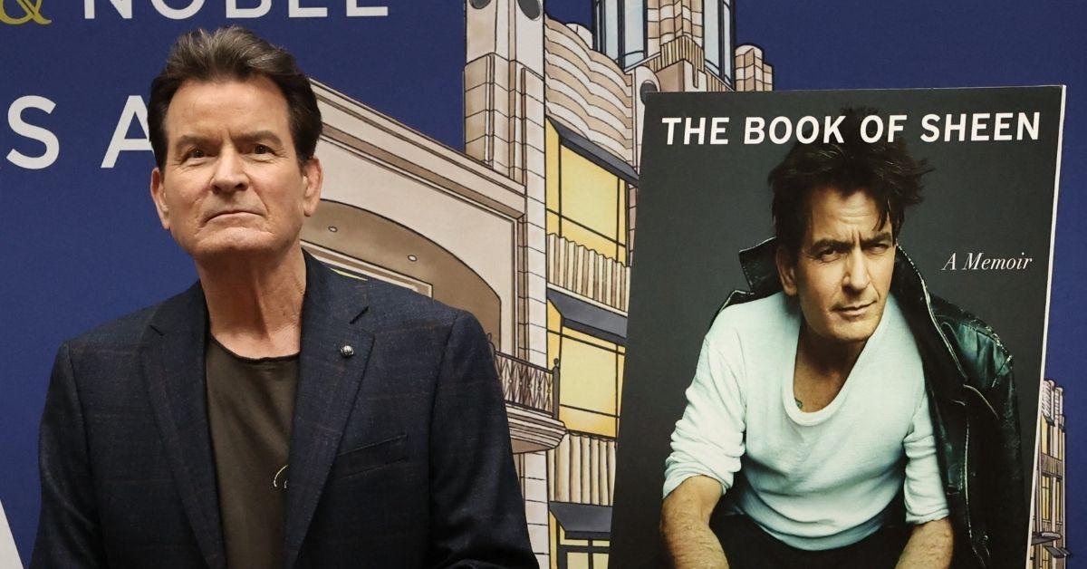 image of Charlie Sheen has opened up about his past relationships with men.