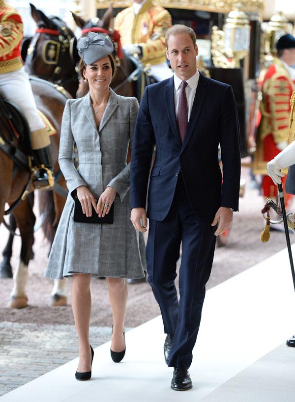 Kate middleton grey dress