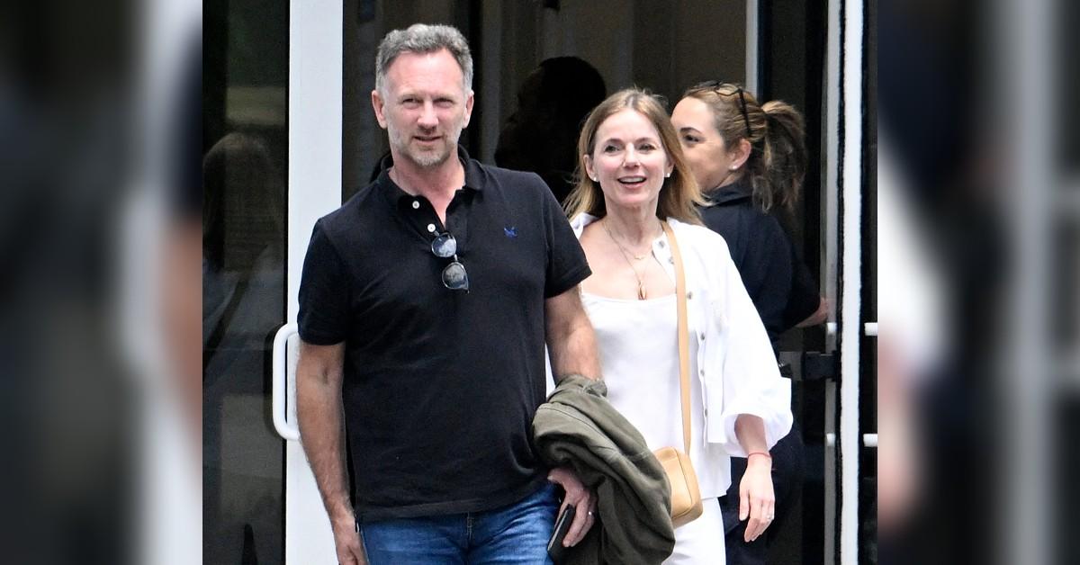 geri halliwell christian horner miami f